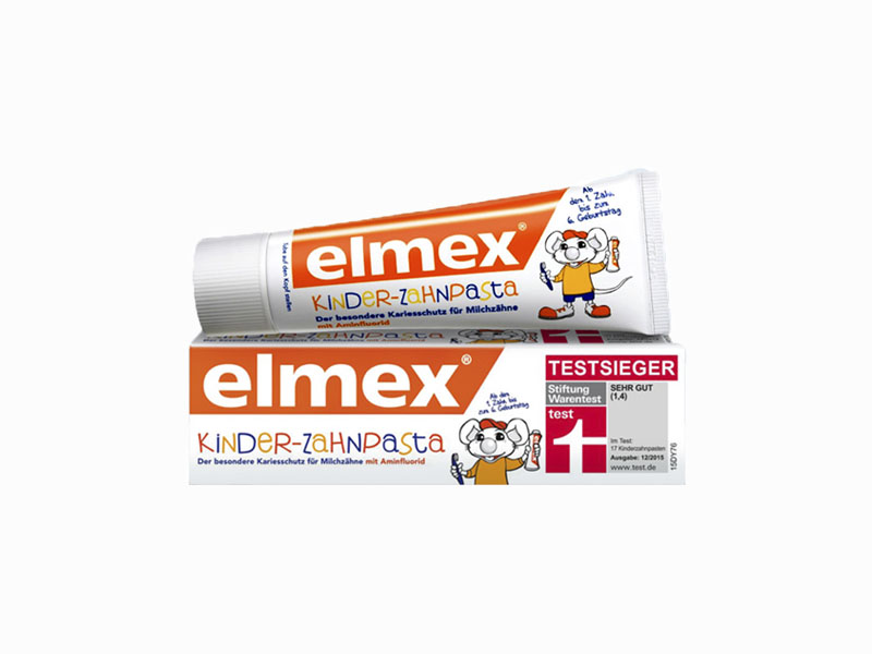 elmex艾美适幼儿牙膏0-6岁