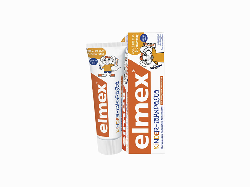 elmex艾美适幼儿牙膏2-6岁