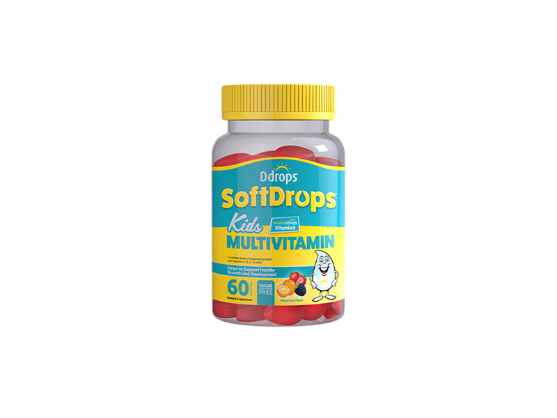 Ddrops儿童复合维生素多维软糖 60粒