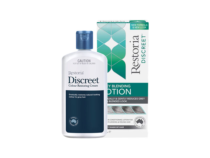 Restoria discreet丽丝雅黑发还原乳 236ml
