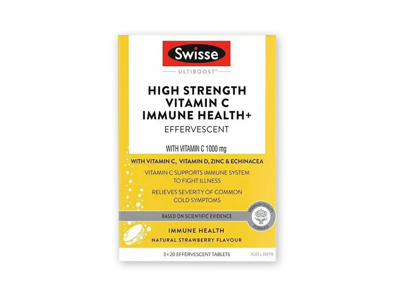 Swisse浓缩维生素C泡腾片 60片