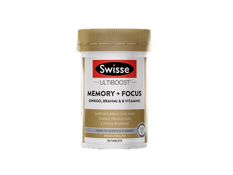 Swisse银杏叶记忆力精华片 50粒